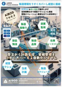 製造業現場をうすくカバーし経営に直結！
